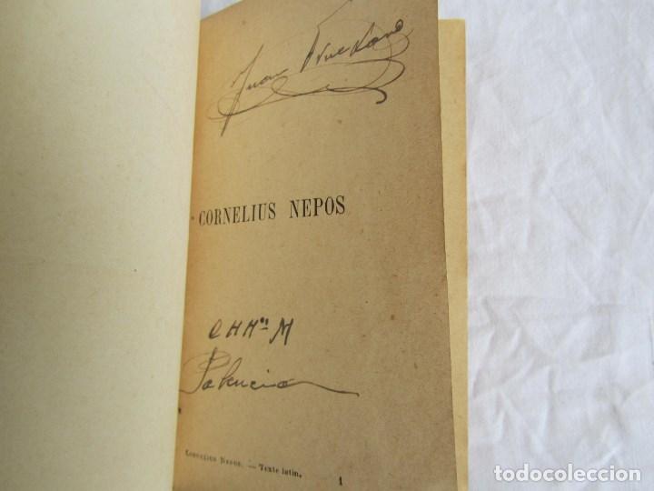 Libros antiguos: Cornelius Nepos 1923 H. No&euml;l - Foto 6