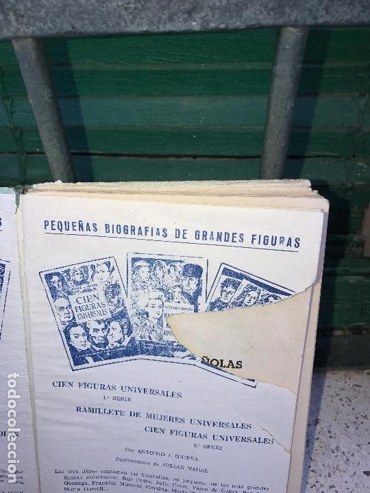 Libros antiguos: Cien figuras espa&ntilde;olas - Foto 2