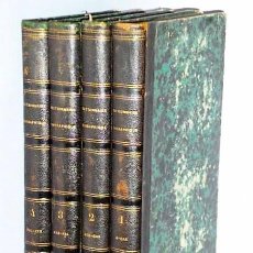 Libros antiguos: DICTIONNAIRE BIOGRAPHIQUE UNIVERSEL ET PITTORESQUE...(4 TOMOS, 1834)