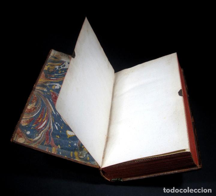 Libros antiguos: Año 1761 2 tomos en un volumen Memorias del Marqués de Solanges 250 años de antigüedad Raro - Foto 5 - 110795107