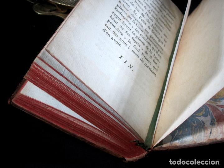Libros antiguos: Año 1761 2 tomos en un volumen Memorias del Marqués de Solanges 250 años de antigüedad Raro - Foto 16 - 110795107
