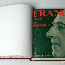 Libros antiguos: FRANCO ANTE LA HISTORIA. BIOGRAFÍA DE FRANCO