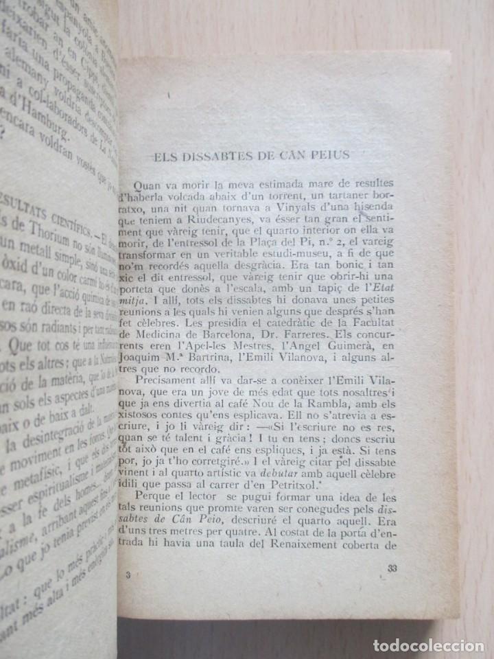 Libros antiguos: Coses d&rsquo;en Peius, de Pompeius Gener - Foto 8