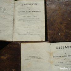 Libros antiguos: HISTORIA DE LA VIDA DE NUESTRO SEÑOR JESUCRISTO. MARTÍNEZ MARINA, 4 VOLÚMENES, 1832.