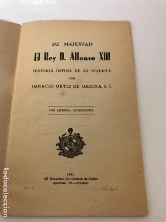 Libros antiguos: Muerte del Rey, 1941 - Foto 2
