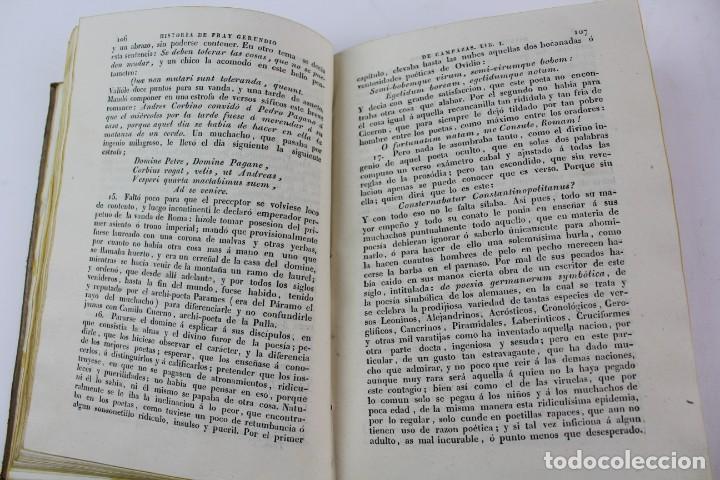 Libros antiguos: *L-2553. HISTORIA DEL FAMOSO PREDICADOR FRAY GERUNDIO DE CAMPAZAS. 3 TOMOS, 1835. - Foto 6 - 149354014