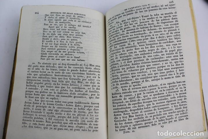 Libros antiguos: *L-2553. HISTORIA DEL FAMOSO PREDICADOR FRAY GERUNDIO DE CAMPAZAS. 3 TOMOS, 1835. - Foto 12 - 149354014