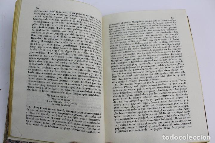 Libros antiguos: *L-2553. HISTORIA DEL FAMOSO PREDICADOR FRAY GERUNDIO DE CAMPAZAS. 3 TOMOS, 1835. - Foto 15 - 149354014