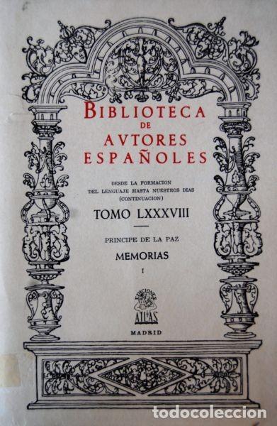 Libros antiguos: .Memorias I - Foto 1