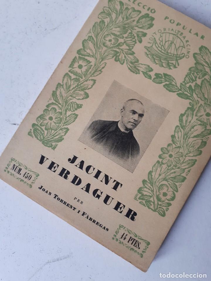 Libros antiguos: LIBRO JACINT VERDAGUER - Foto 1