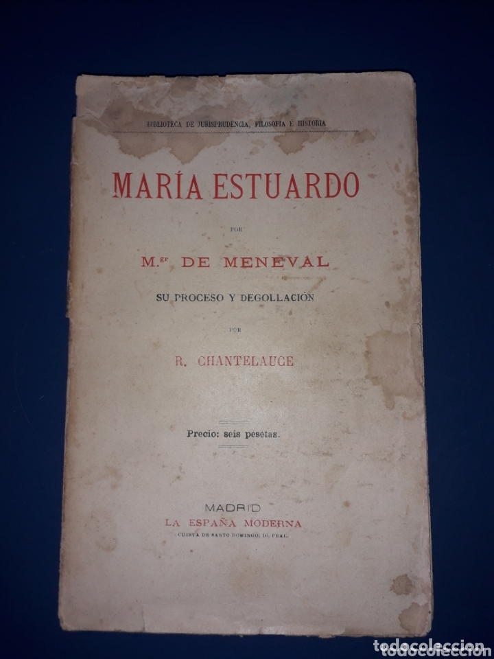 Libros antiguos: MARIA ESTUARDO - Foto 1