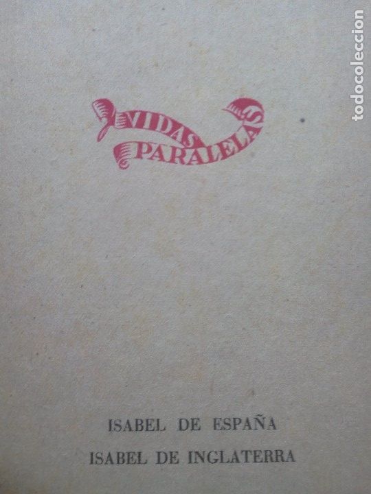 Libros antiguos: Isabel de Espa&ntilde;a - Isabel de Inglaterra - Foto 3