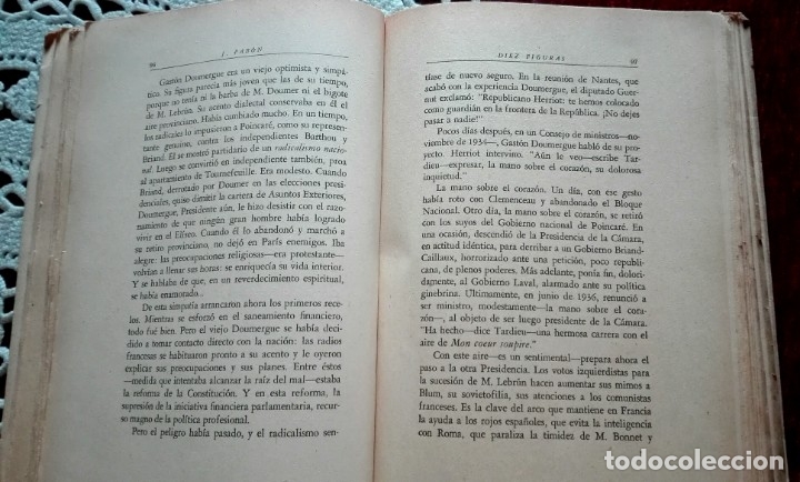 Libros antiguos: 10 figuras. Pab&oacute;n, J. - Foto 3