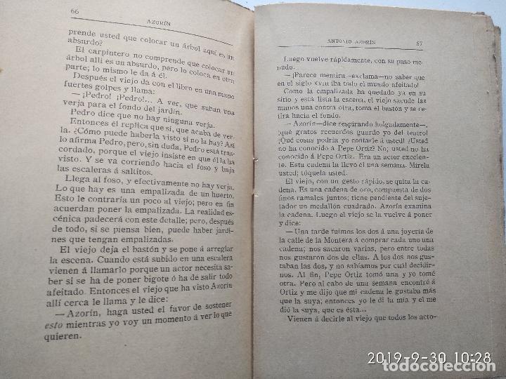 Libros antiguos: Antonio Azor&iacute;n 1913 - Foto 3