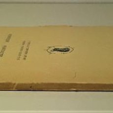 Libros antiguos: DON FRANCISCO GINER DE LOS RÍOS Y LA INSTITUCIÓN LIBRE DE ENSEÑANZA. 1959.
