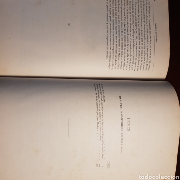 Libros antiguos: OLIVERIO CROMWELL SU VIDA Y SU CARACTER 1901 MONTANER Y SIMON - ARTURO PATERSON - Foto 5 - 188461153