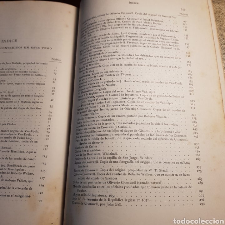 Libros antiguos: OLIVERIO CROMWELL SU VIDA Y SU CARACTER 1901 MONTANER Y SIMON - ARTURO PATERSON - Foto 7 - 188461153