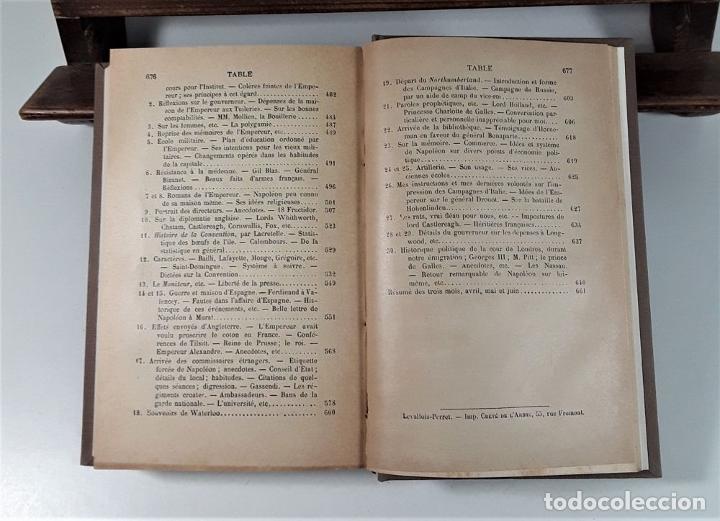 Libros antiguos: LE MÉMORIAL DE SAINTE-HÉLÈNE. 3 TOMOS. LE COMTE DE LAS CASAS. EDIT. GARNIER FRÈRES. - Foto 7 - 192891198