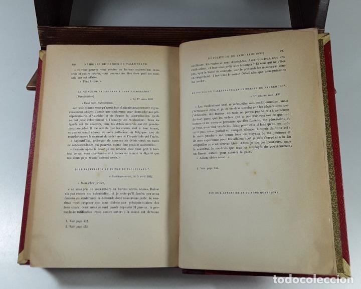 Libros antiguos: MÉMOIRES DU PRINCE DE TALLEYRAND. 2 TOMOS. EDIT. CALMANN LEVY. 1891. - Foto 10 - 193985817