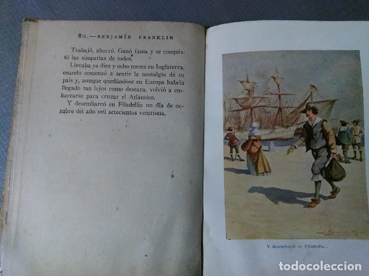 Libros antiguos: Benjamin Franklin - Foto 5