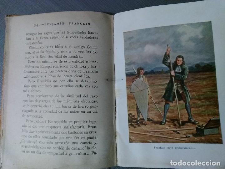 Libros antiguos: Benjamin Franklin - Foto 6