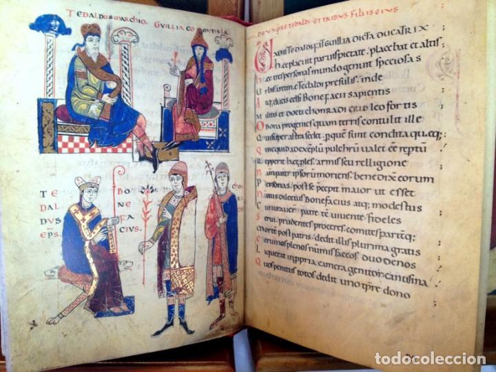 Libros antiguos: FACS&Iacute;MIL &ldquo;Vida de Matilde de Canossa. Codice Vat. Lat. 4922&rdquo; - Foto 2