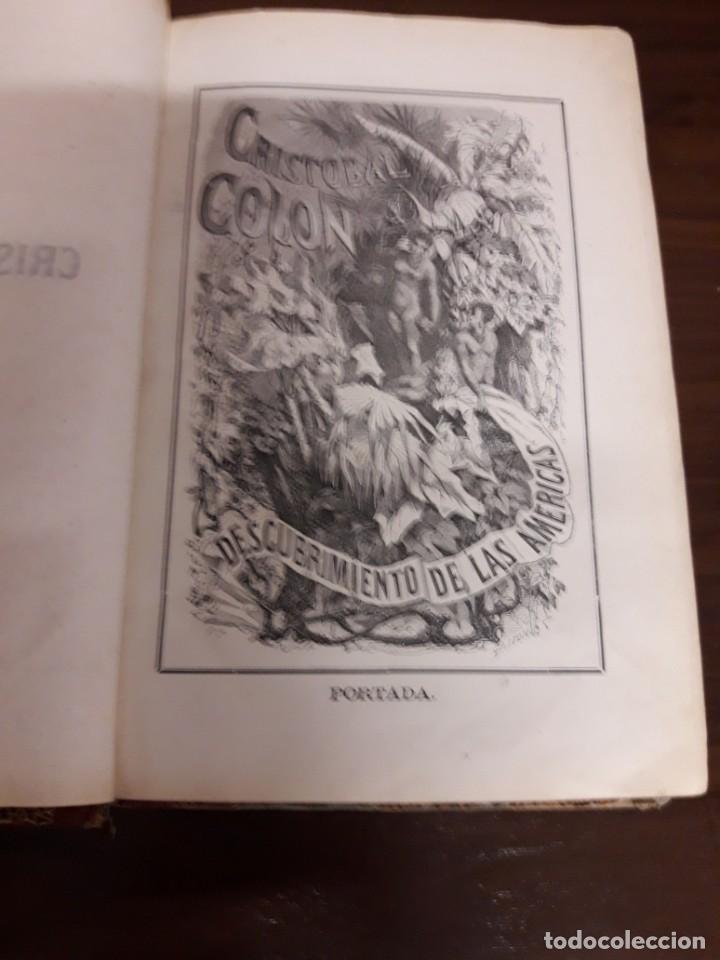Libros antiguos: Crist&oacute;bal Col&oacute;n 1837 - Foto 3