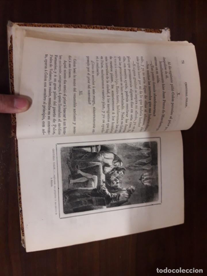 Libros antiguos: Crist&oacute;bal Col&oacute;n 1837 - Foto 6