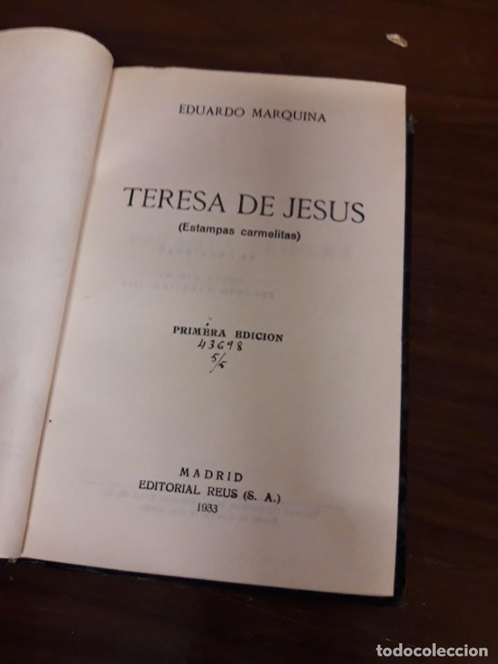 Libros antiguos: Libro Teresa de Jes&uacute;s - Foto 4