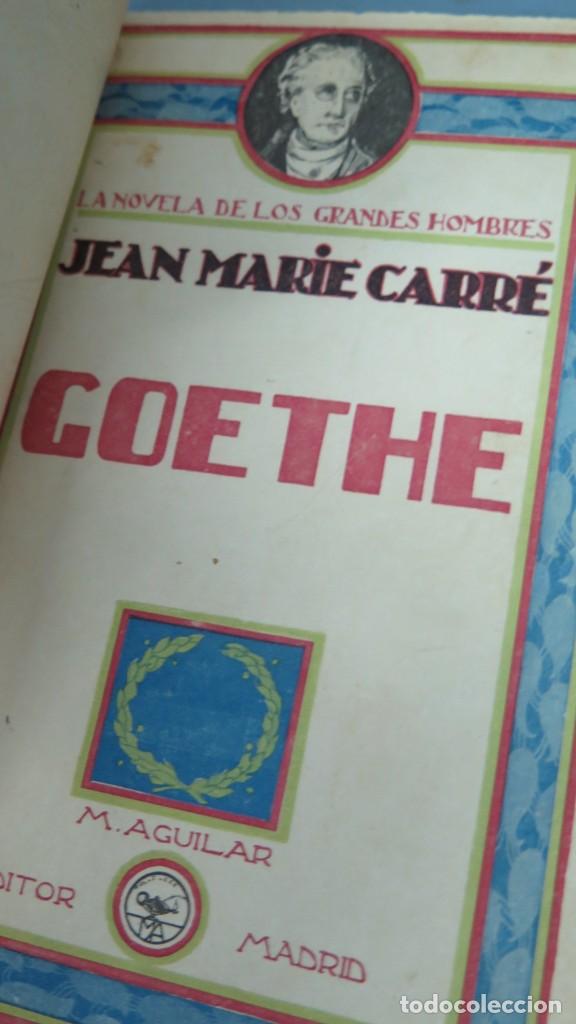 Libros antiguos: GOETHE. CARR&Eacute; - Foto 2