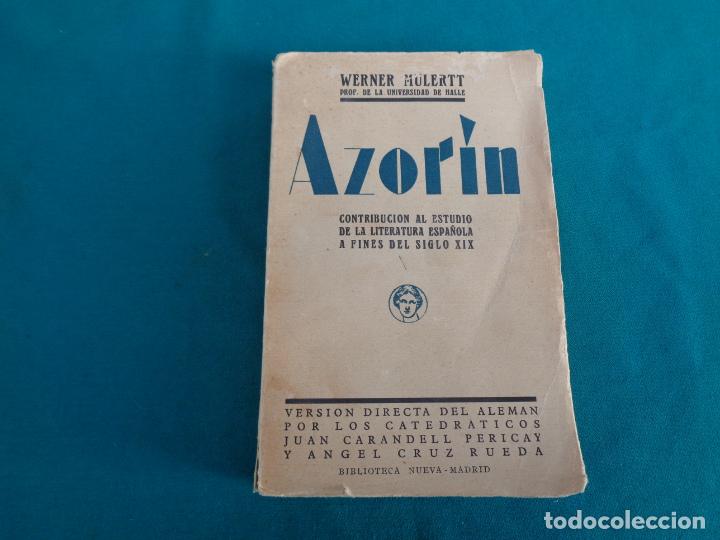 Libros antiguos: AZORIN, WERNER HULERTT. 1930 - Foto 1