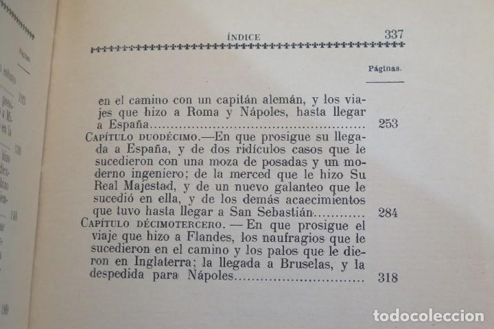Libros antiguos: VIDA Y HECHOS DE ESTEBANILLO GONZ&Aacute;LEZ - Foto 5
