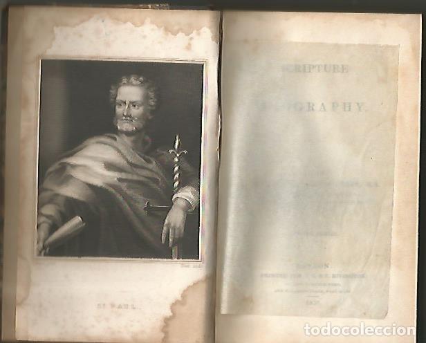 Libros antiguos: ROBERT WILSON EVANS. SCRIPTURE. BIOGRAPHY. LONDON 1835 - Foto 4