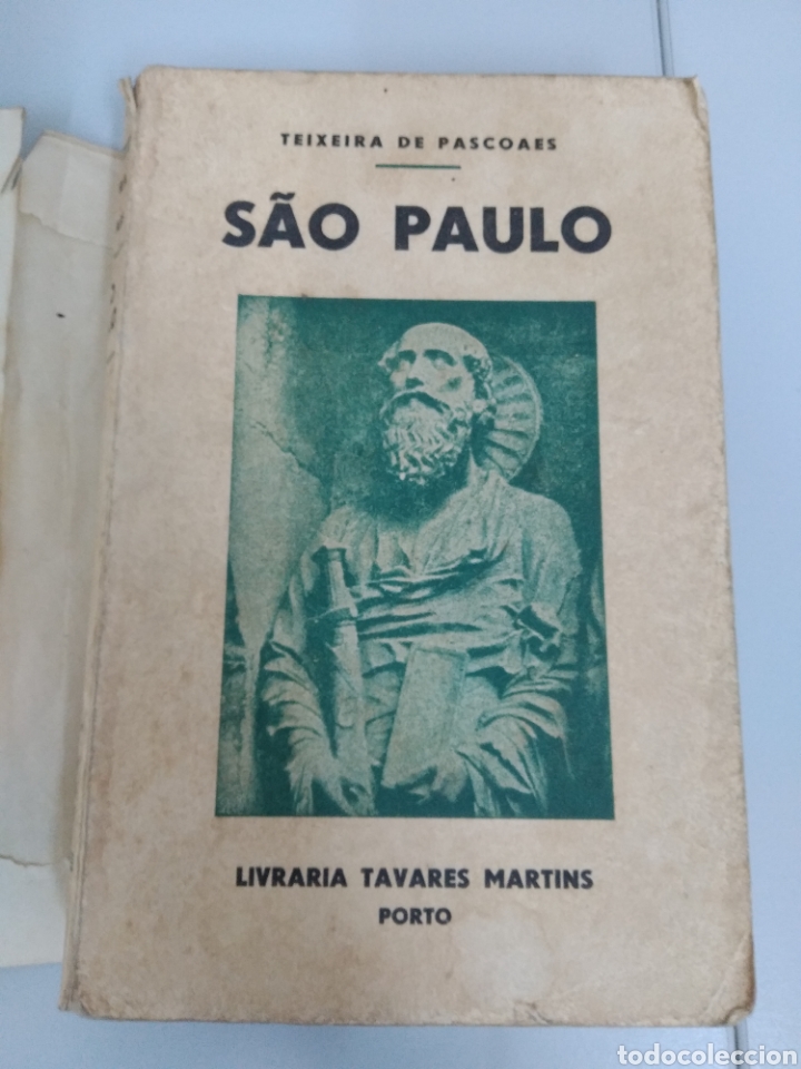 Libros antiguos: Sao Paulo. San Pablo. Teixeira de Pascoaes. 1934. Lib. Tavares Martins. Porto. Primera edición.
