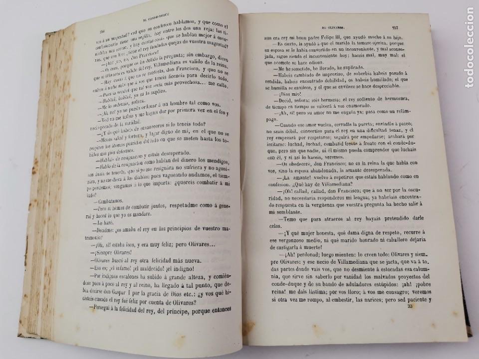 Libros antiguos: L-246. EL CONDE-DUQUE DE OLIVARES. D. MANUEL FERNANDEZ Y GONZALEZ. - Foto 8 - 286623808