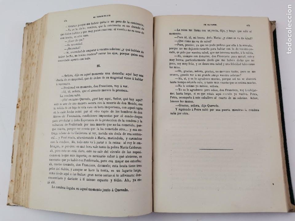 Libros antiguos: L-246. EL CONDE-DUQUE DE OLIVARES. D. MANUEL FERNANDEZ Y GONZALEZ. - Foto 9 - 286623808