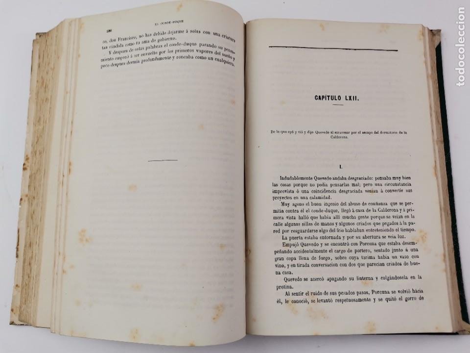 Libros antiguos: L-246. EL CONDE-DUQUE DE OLIVARES. D. MANUEL FERNANDEZ Y GONZALEZ. - Foto 10 - 286623808