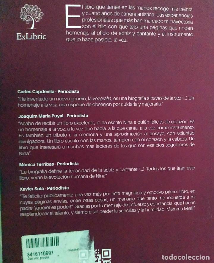 Libros antiguos: Nina con voz propia exLibric - Foto 2
