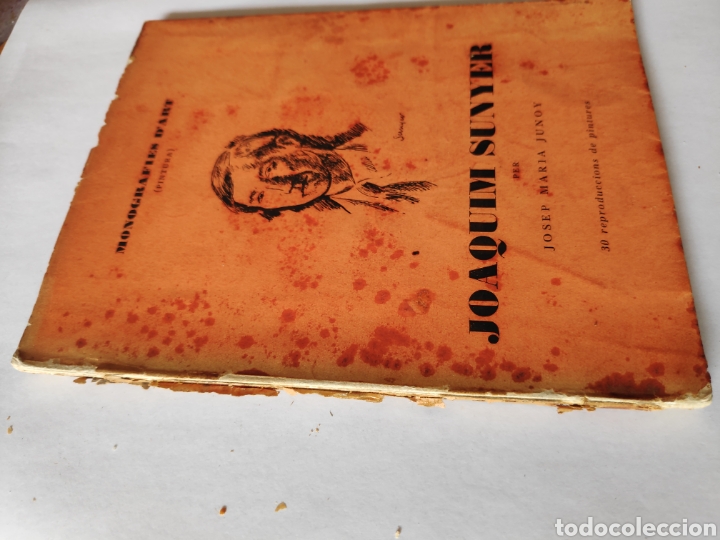 Libros antiguos: Monografia Joaqu&iacute;n sunyer - Foto 2