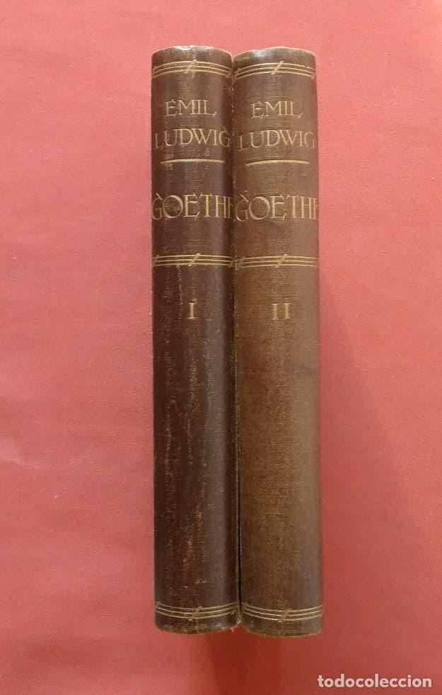 Libros antiguos: GOETHE - LUDWIG - 1932 - Foto 2