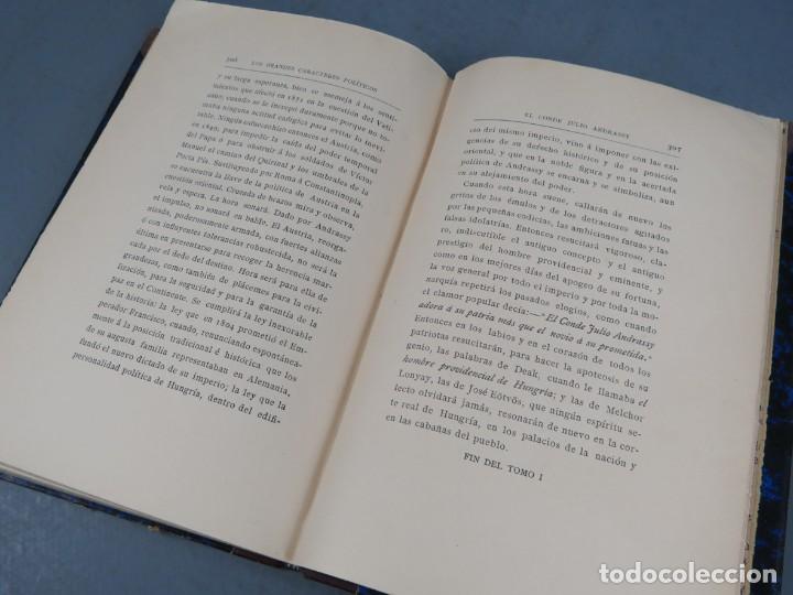 Libros antiguos: LOS GRANDES CARACTERES POLÍTICOS CONTEMPORÁNEOS - EL CONDE DE LAS ALMENAS - MADRID 1887 - Foto 6 - 304101673