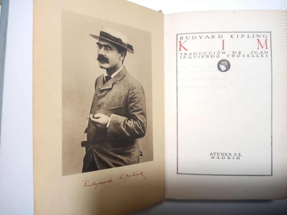 Libros antiguos: KIM. R. Kipling. Atenea 1921 - Foto 3