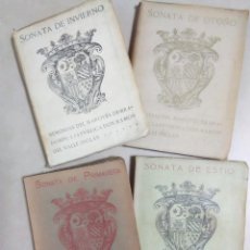 Antiquarische Bücher: OBRA COMPLETA MEMORIAS DEL MARQUES BRADOMIN. VALLE INCLAN 1905. Lote 320409088