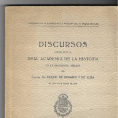 Libros antiguos: CONTRIBUCIÓN AL ESTUDIO DE LA PERSONA DEL III DUQUE DE ALBA. 1919. Lote 321261563
