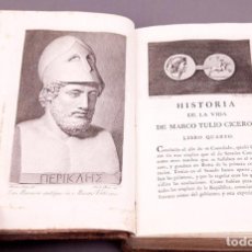 Libros antiguos: HISTORIA DE LA VIDA DE MARCO TULIO CICERON - CONYERS MIDDLETON - 1804. Lote 327999338