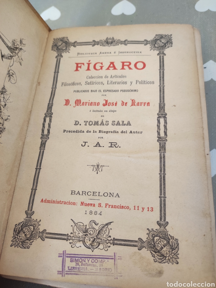 Libros antiguos: OFERTA Libro F&iacute;garo 1884 - Foto 8