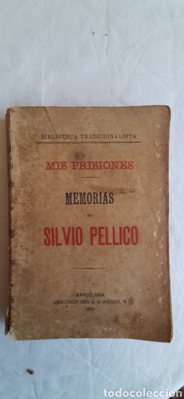 Libros antiguos: MIS PRISIONES, SILVIO PELLICO 1891 - Foto 1