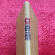 Libros antiguos: L-6490. NOTICIA DE LA VIDA Y ESCRITOS DE MANUEL MILÁ Y FONTANALS. JOAQUIM RUBIO I ORS. AÑO 1887