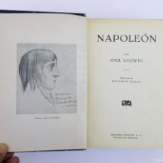 Libros antiguos: NAPOLEÓN POR EMIL LUDWIG - EDITORIAL JUVENTUD - 1931