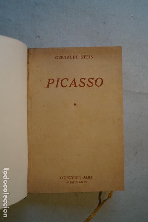 Libros antiguos: PICASSO. GERTRUDE STEIN - Foto 3